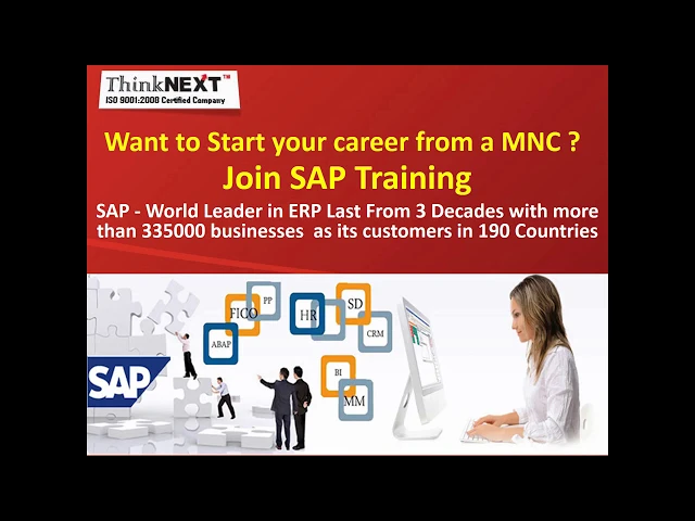 SAP Training to get job in MNC