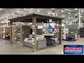 COSTCO SHOP WITH ME PATIO FURNITURE CHAIRS GAZEBOS CAMPING KITCHENWARE SHOPPING STORE WALK THROUGH