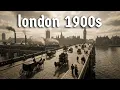 London 1900s A City Between Old and Modern AI Reconstruction