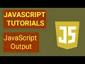How To JavaScript Output