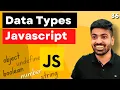 Javascript Data Types Complete Web Development Course
