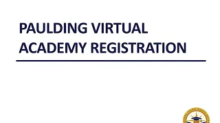 Virtual Registration