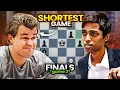 Download Lagu Shortest Game of Praggnanandhaa \u0026 Magnus Carlsen in World Cup | Finals Game 2