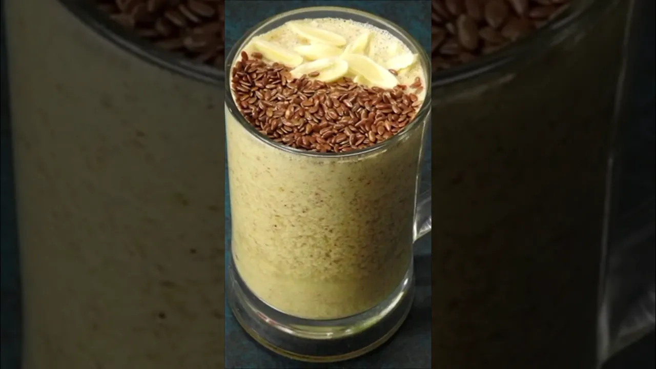 High Protein Oats Breakfast Smoothie - No Milk - No Sugar - Oats Smoothie For Weight Loss #shorts