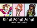 Lagu Ring! Dong! Dang! (Ring-a-Ding) || Style Savvy, JP ver.|| Color-Coded English / 日本語 / Romaji Lyrics