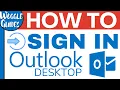 How to sign in to Outlook desktop