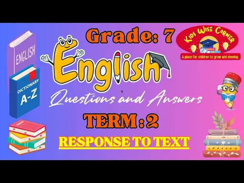 Download MP3 2024 Grade 7 English | Response to Text Term 2 Exam Preparation