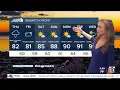 Another day of possible storms - Wednesday evening forecast