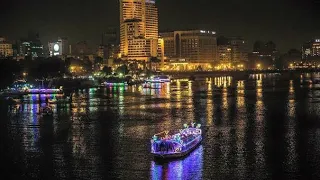 القاهره ونيلها وجمال ليلها                                                  دندنها