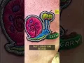Duda Lozano pioneered embroidered patch tattoos