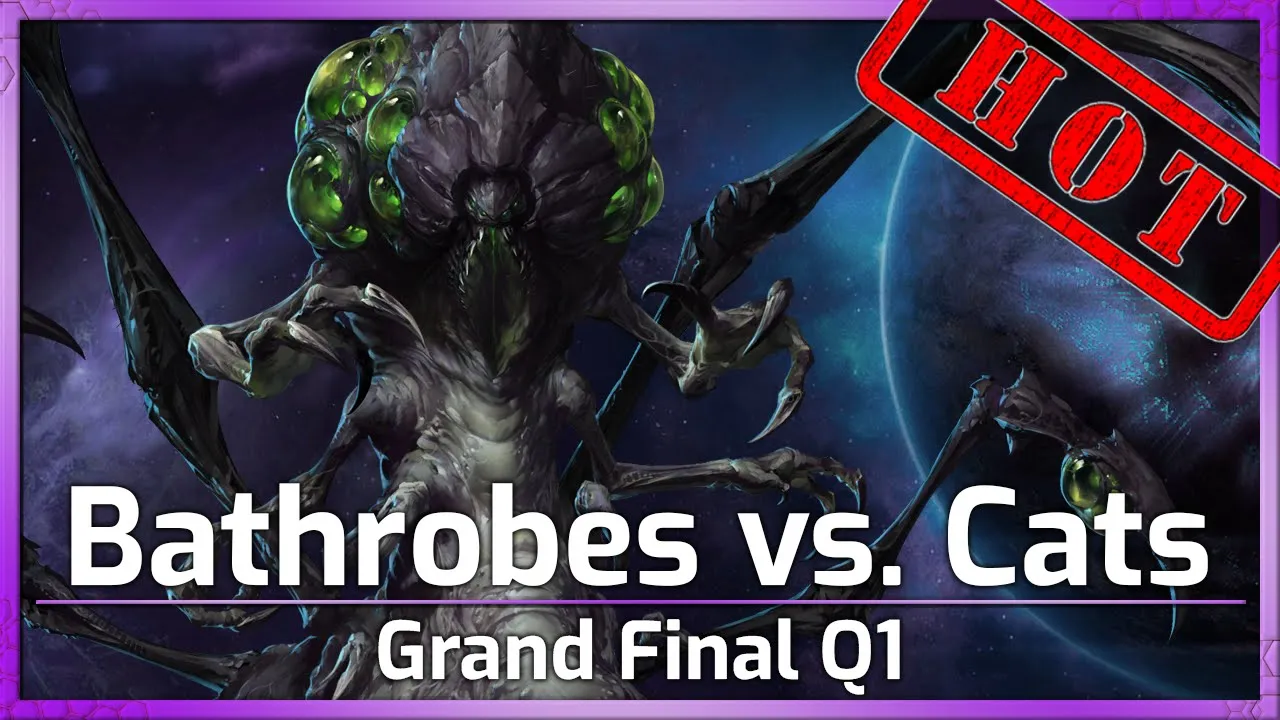 Grand Final: Cats vs. Bathrobe Boys - Q1 - Heroes of the Storm