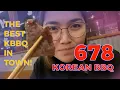 The Best KBBQ Samgyupsal in Town 678 Korean BBQ JennyF Vlogs