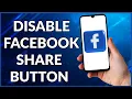 Download Lagu How To Remove Share Button On Facebook  | Easy Tutorial (2022)