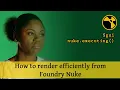 Nuke tutorial How to render efficiently from Foundry Nuke