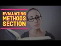 How to assess the METHODS section of a research article Part 2 of evaluating a research paper