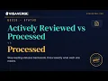Case Actively Reviewed vs Being Processed USCIS Status Decoded