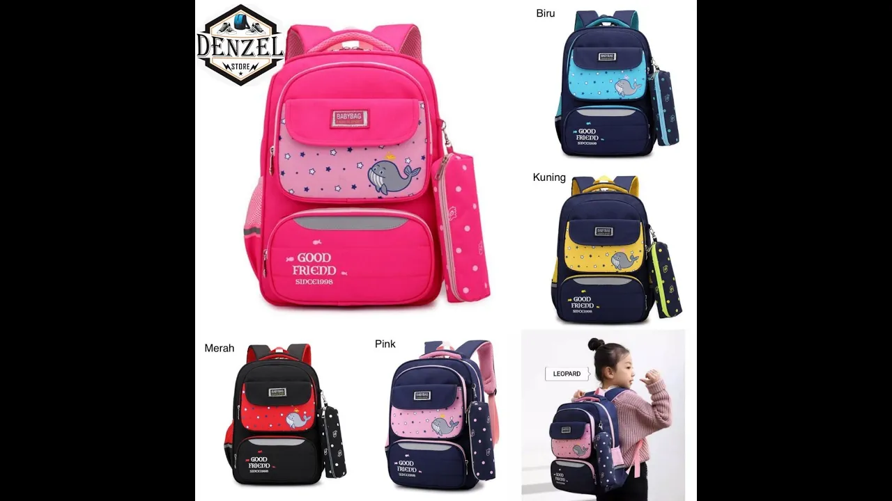 Tas Sekolah Anak SD / Tas Ransel Anak / Backpack Anak Laki-laki Infikids IAC 687