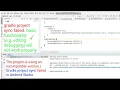 The project is using an incompatible version android studio gradle project sync failed