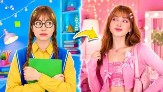 HACKS TO BECOME POPULAR AT SCHOOL! 🎒✨ Fun School Ideas By 123 GO!