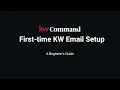First-Time KW Email Setup A Beginner s Guide