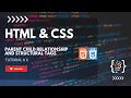 HTML CSS Course Tutorial 6 - Parent child relationship and structural tags