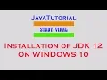 How to Install Java JDK 12 on Windows 10 - StudyViral