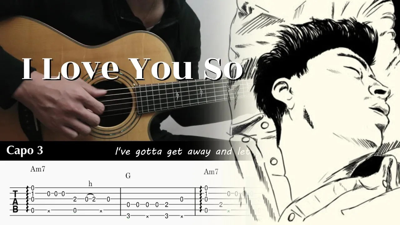 I Love You So - The Walters - Fingerstyle Guitar TAB Chords