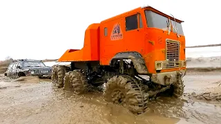 EVERY RC Truck STUCK Again! 😱 6x6 & Patrol NO RESCUE Failure in Deep Mud