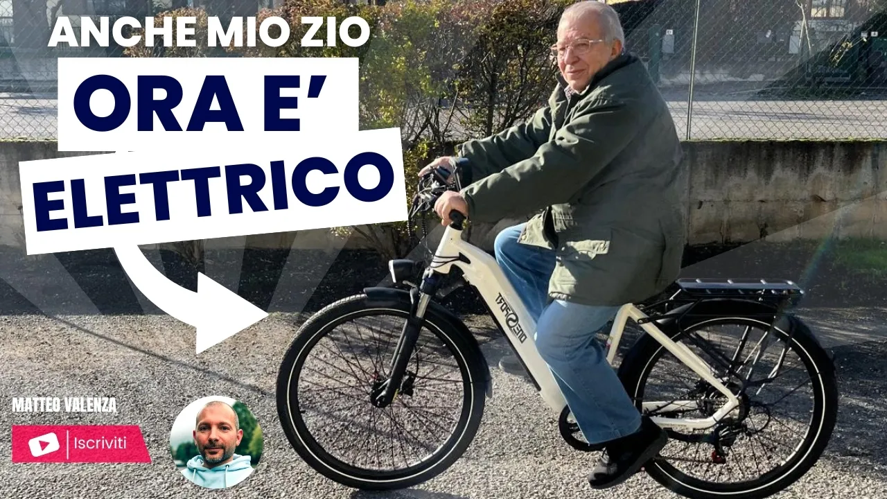 OneSport OT05, e-bike con batteria integrata e app Bluetooth