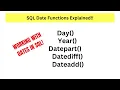 SQL Working With Dates