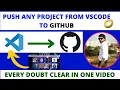 How to Push Code to Github How to Upload your Projects to Git GitHub Python Project