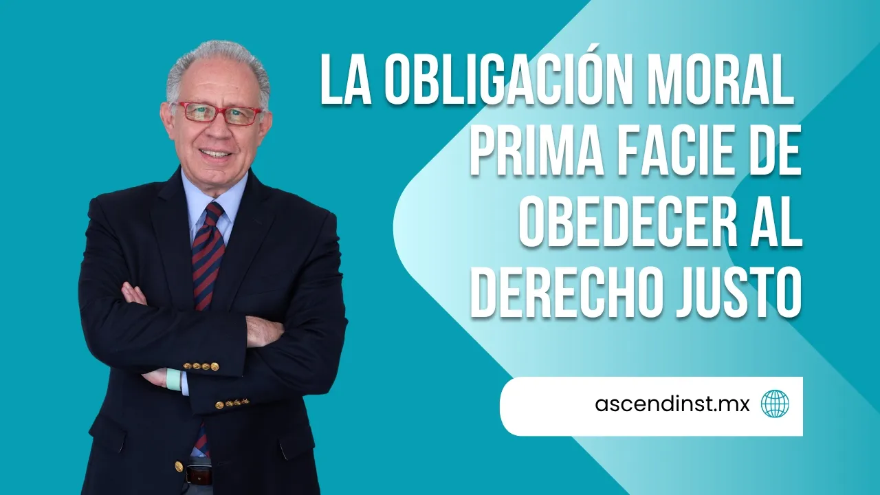 La obligación moral Prima facie de obedecer al Derecho justo