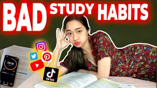 how to BREAK BAD STUDY HABITS that you can t stop doing free template