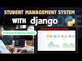Django Models and Registering in admin py Student Management System Project 2024 - Tutorial
