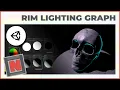 Announce Rim Light Shader Graph in Unity URP Moody and Atmospheric Lighting Game Dev Tutorial