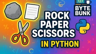Rock Paper Scissor Game in Python Python Mini Project for Beginners Full Python Code Tutorial