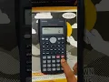 Lagu casio calculator fx-82MS.             percentage calculate steps in this short video