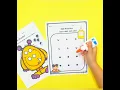Summer Fine Motor Activities Fun Cut and Paste Worksheets for Kids