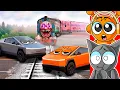 SPRUNKI CYBER TRUCKS vs THOMAS THE TRAIN