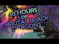 Loot From 10 Hours Of Brutal Black Dragons