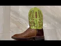 Lucchese Mens Rudy Embroidery Round Toe Casual Boots Mid Calf Review
