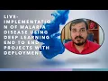 Live - Implementation Of Malaria Disease Using Deep Learning End To End Projects With Deployment