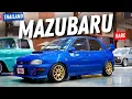 Lagu MAZUBARU - MAZDA 121 + SUBARU GC8. Zeldzame bouw uit Thailand