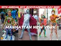 LIVE New York 10th Annual NYC Body Painting Day Parade 2023 Andy Golub