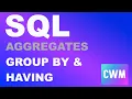 SQL Aggregate Functions GROUP BY and HAVING Explained Clearly