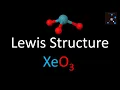 Lewis Structure of XeO3 Formal Charge of XeO3 Hybridization of Xe in XeO3