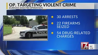 Operation targets violent crime in Durham