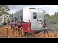 KIMBO LIVING - THE LIGHTEST MOST SPACIOUS TRUCK CAMPER EVER Walk Through on Tacoma