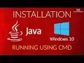 How to install and run JAVA in Windows 10 using CMD Easy Tutorial
