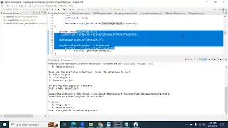 How to perform CRUD operation on database through menu application in java